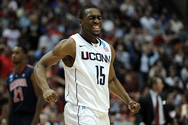 Kemba Walker was a star at UConn and will now help lead the Boston Celtics in the 2021 NBA Playoffs.