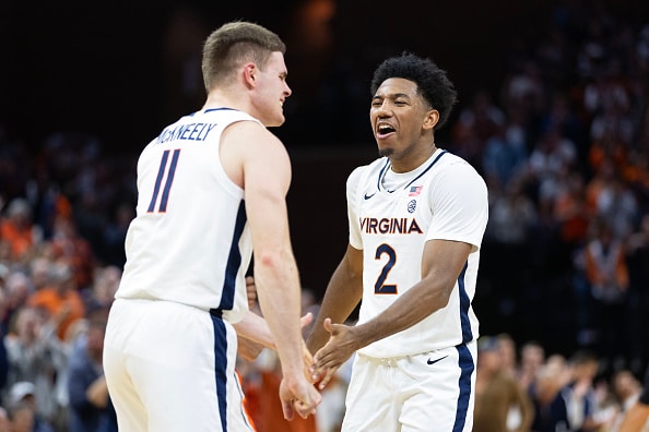 Isaac McKneely, Reece Beekman, Virginia Cavaliers, ACC basketball