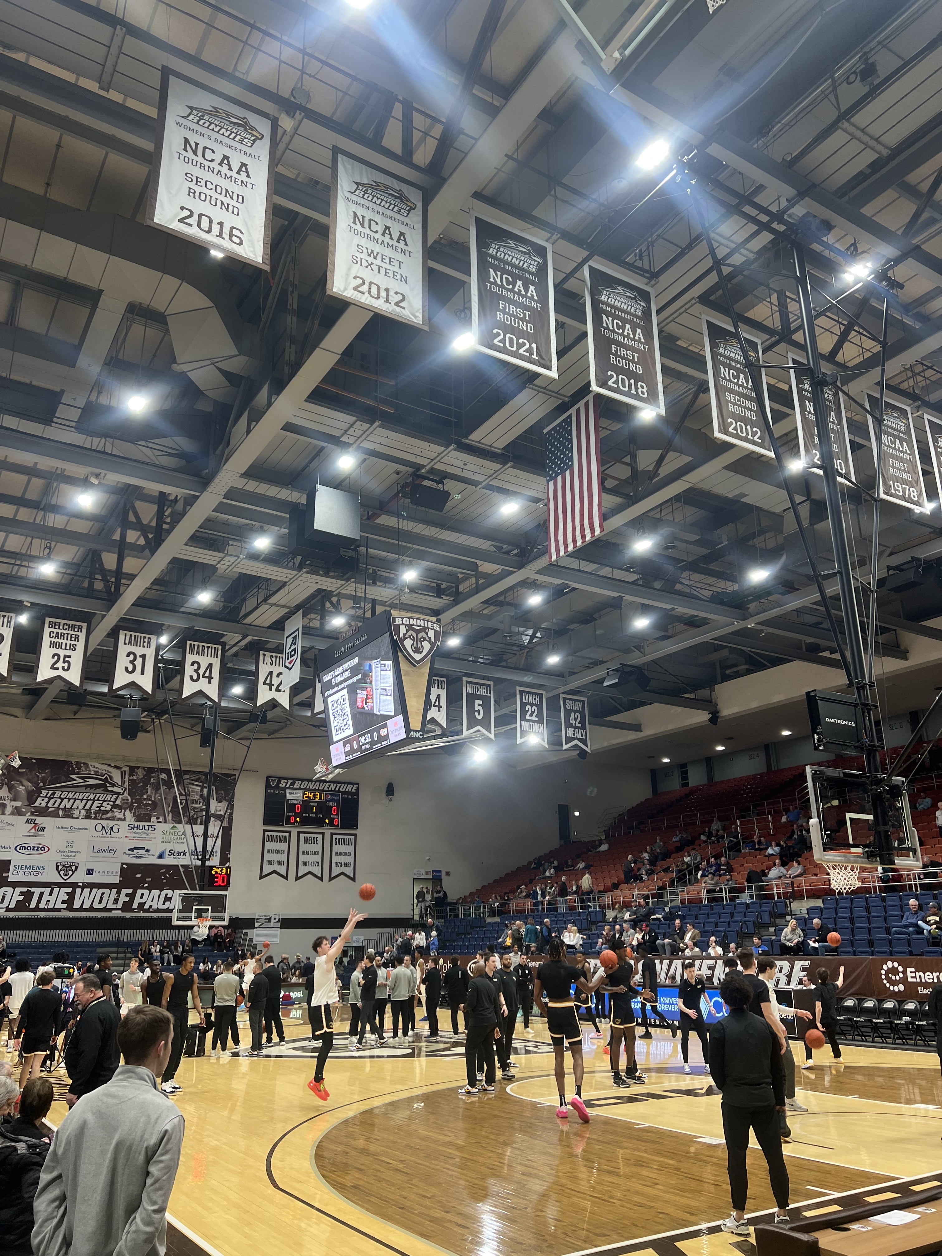 Reilly Center, St. Bonaventure basketball