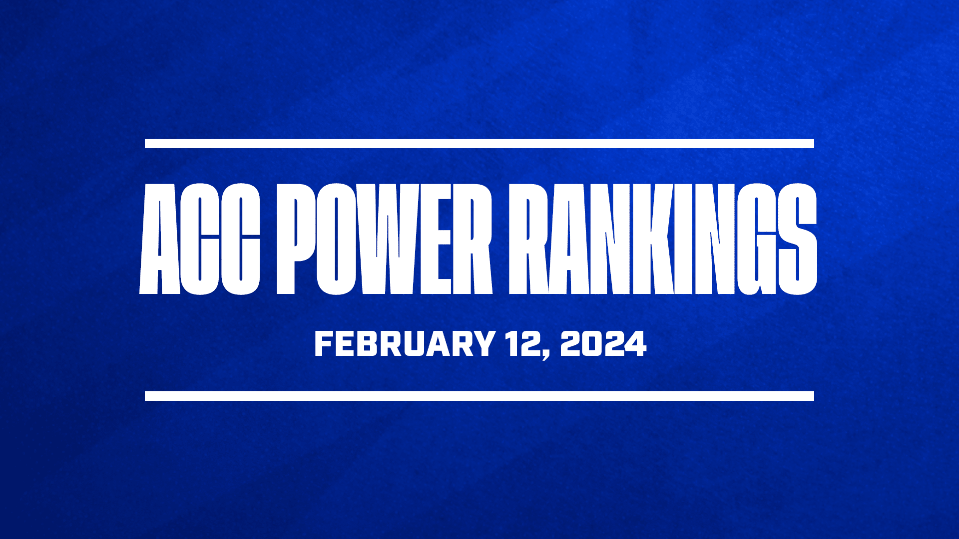 ACC basketball power rankings GFX Feb 12 2024