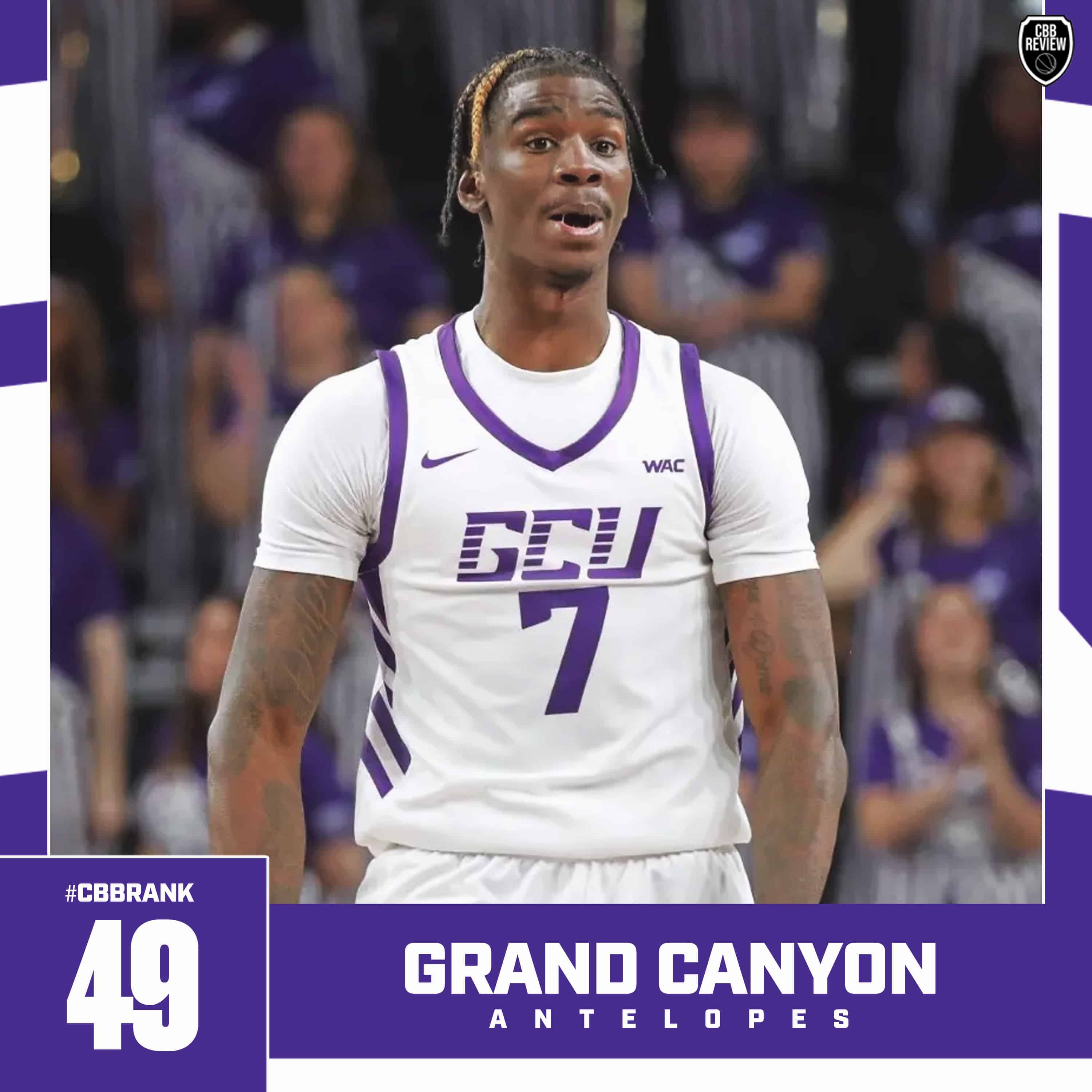 Grand Canyon basketball, CBB Rank 2024, Tyon-Grant Foster