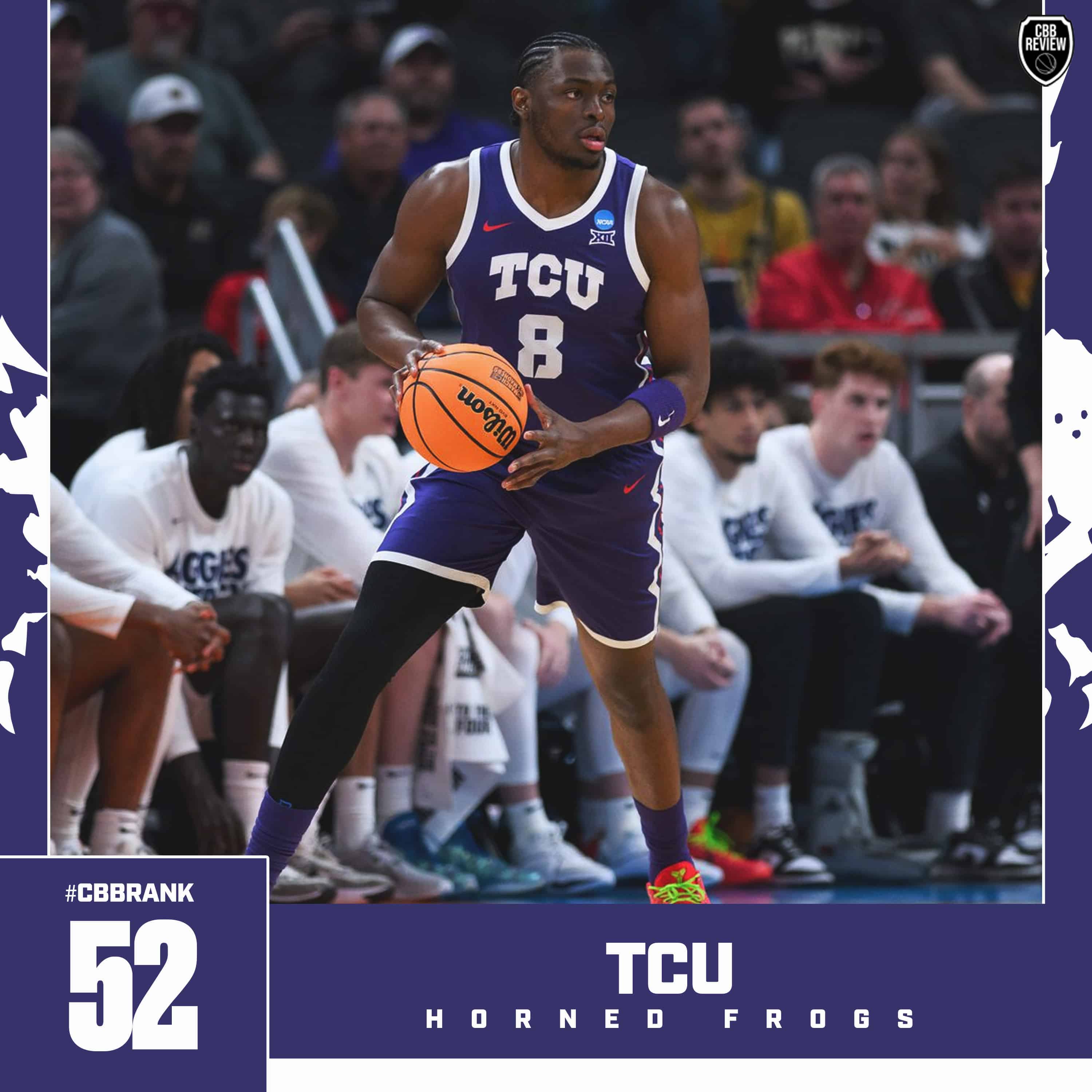 TCU Basketball, CBB Rank 2024, Ernest Udeh