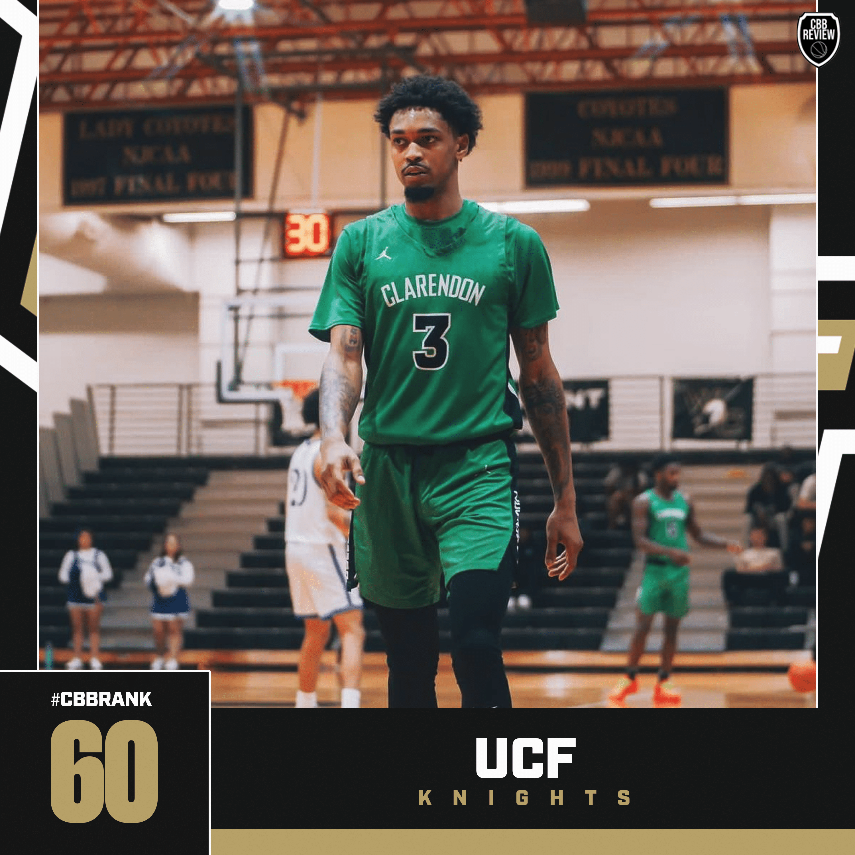UCF Basketball CBB Rank 2024, Dior Johnson