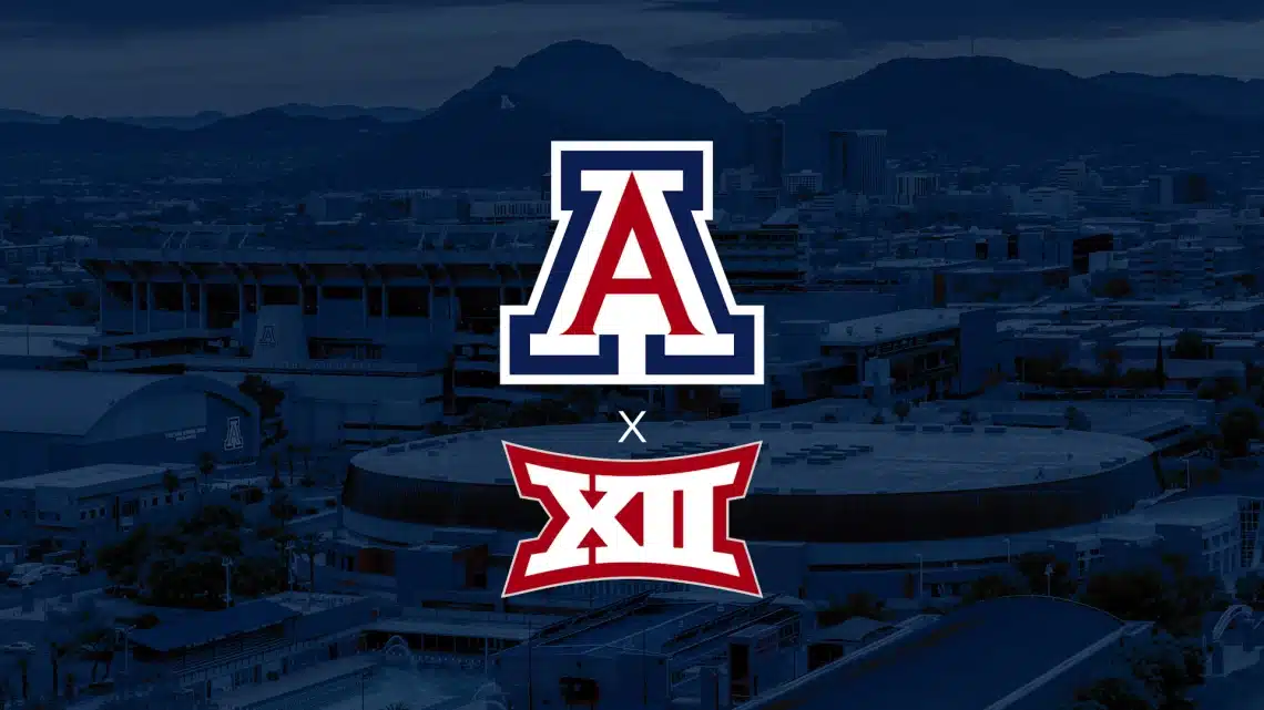 Arizona basketball logo and Big 12 basketball logo