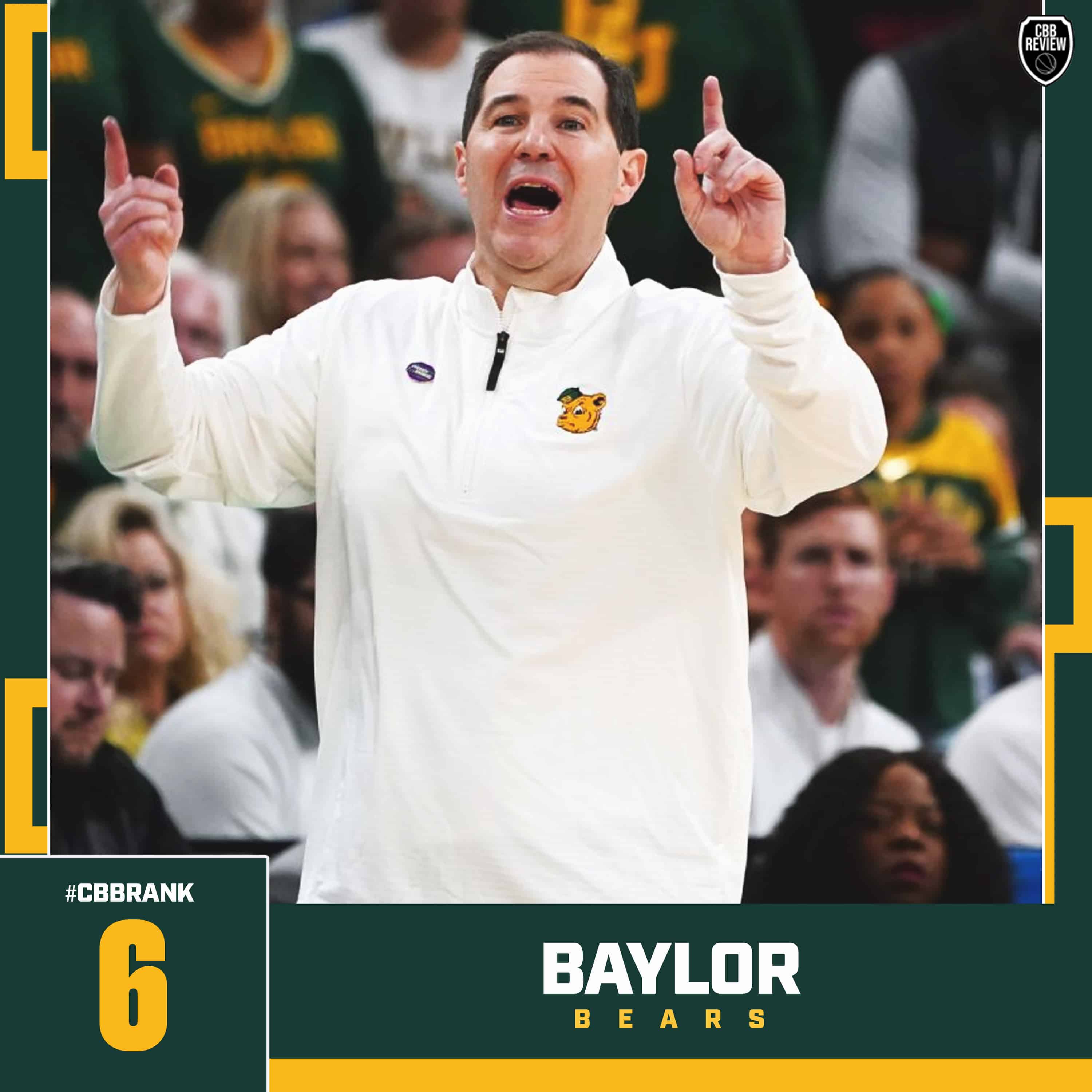 Baylor basketball CBB Rank 2024, Scott Drew