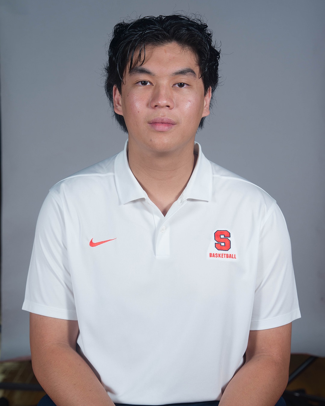 Syracuse basketball data analyst Eugene Tulyagijja.