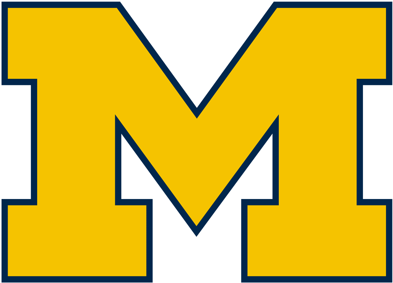 Michigan basketball logo