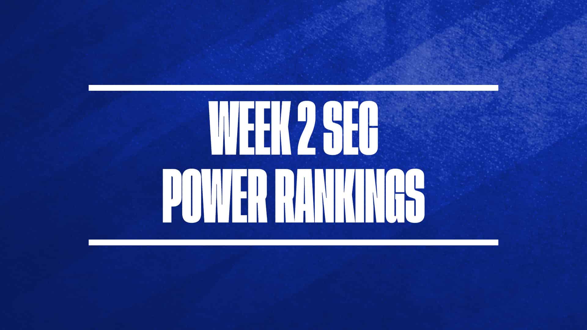 SEC basketball 2024-25 week 2 power rankings GFX