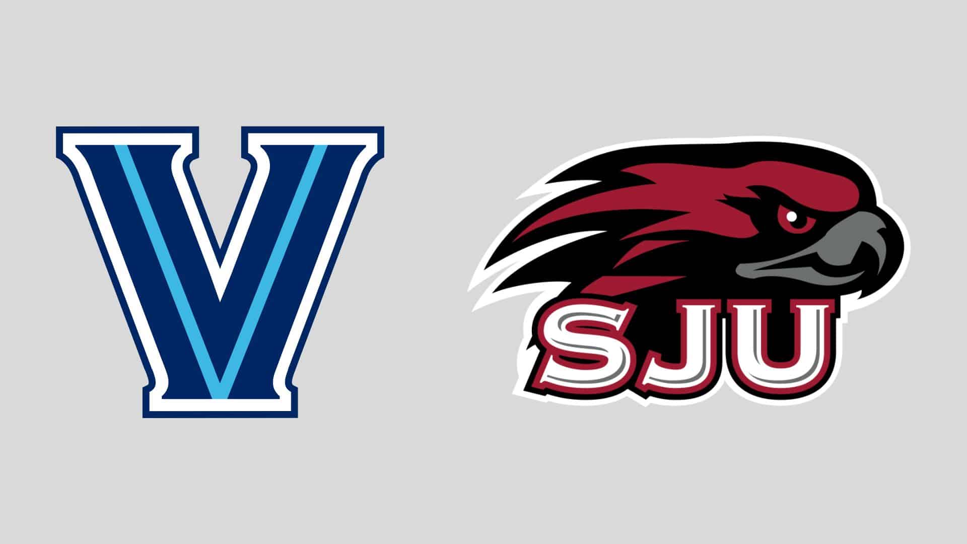 Villanova basketball vs. Saint Joe's GFX