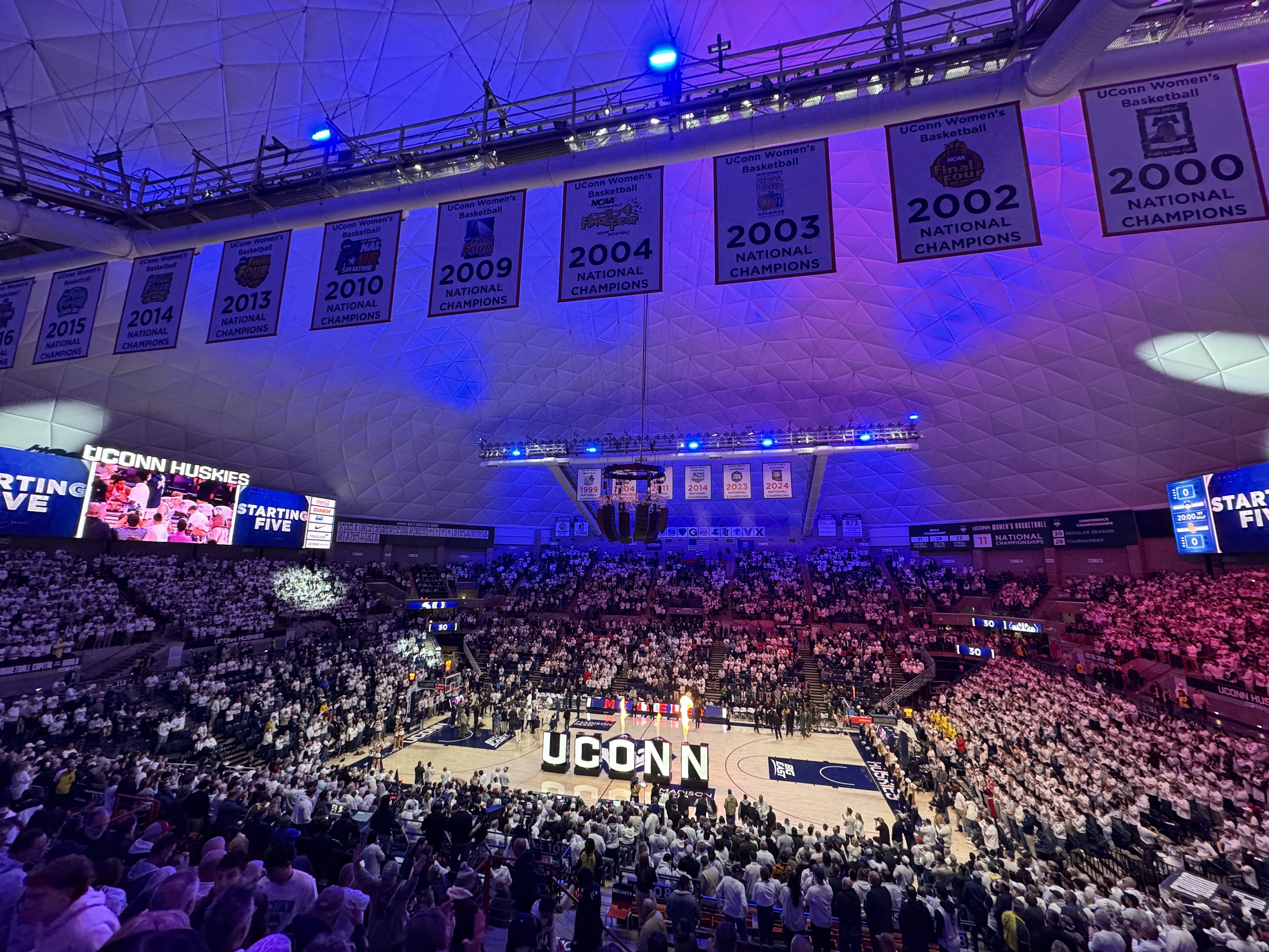 UConn Basketball's Gampel Pregame vs Baylor