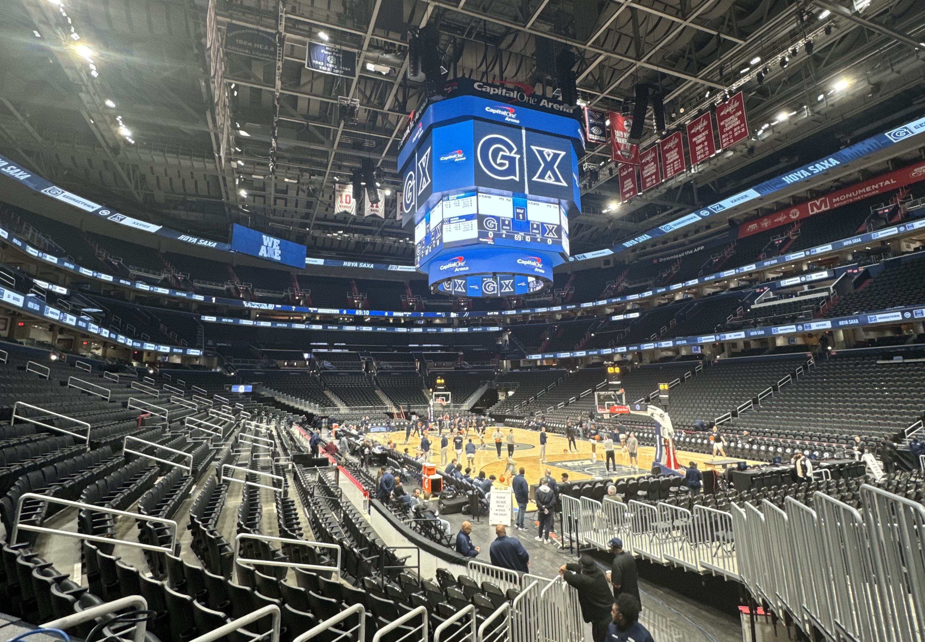 UConn basketball defeats Georgetown at Capital One Arena