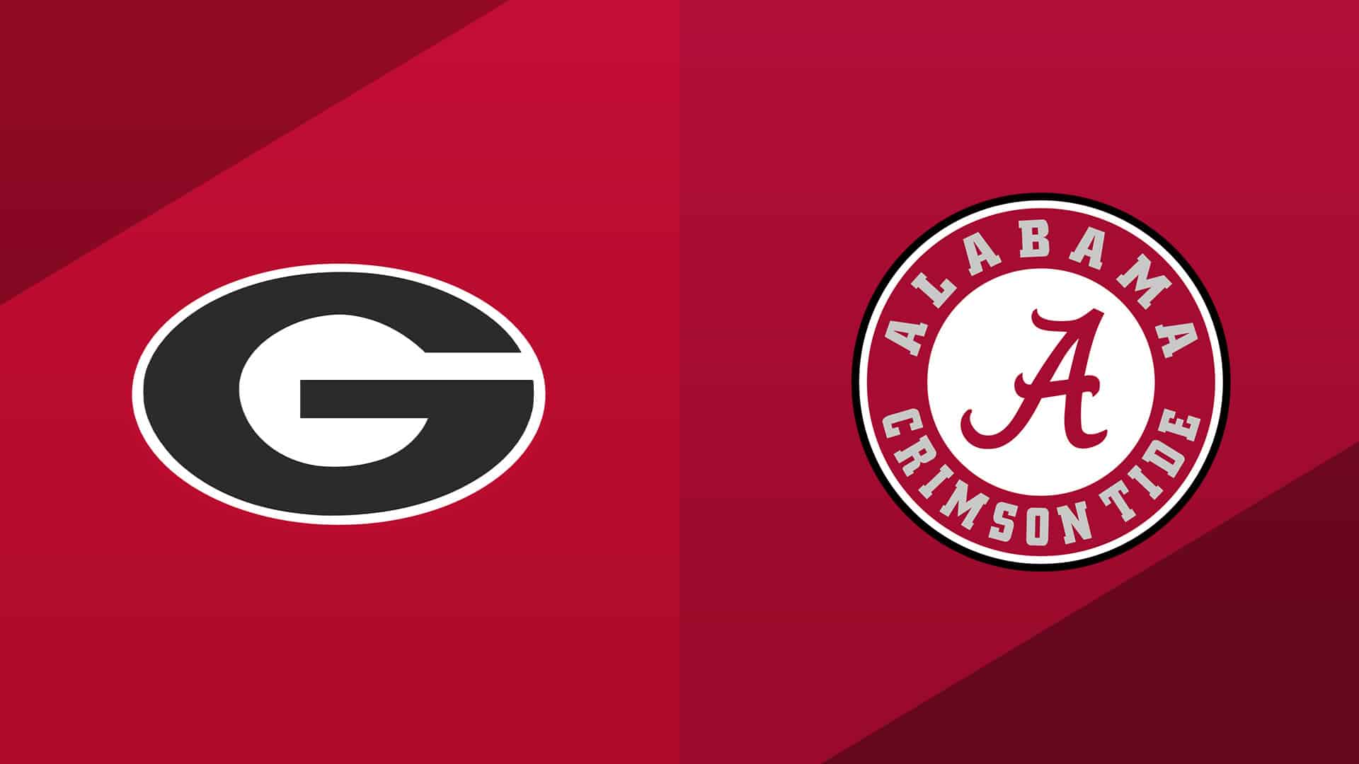Alabama vs Georgia prediction GFX