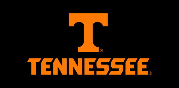 Tennessee basketball logo on black background