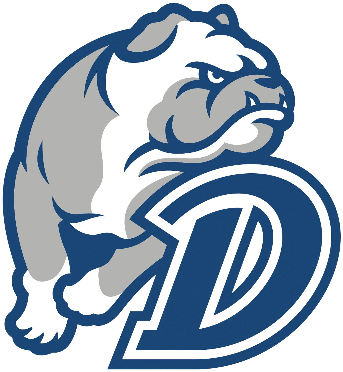 Drake Basketball Logo