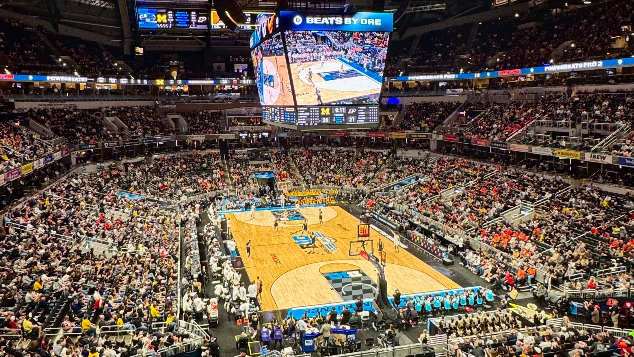 2025 Big Ten Tournament Quarterfinals (Photo Credit: Grace Jeffer CBB Review)