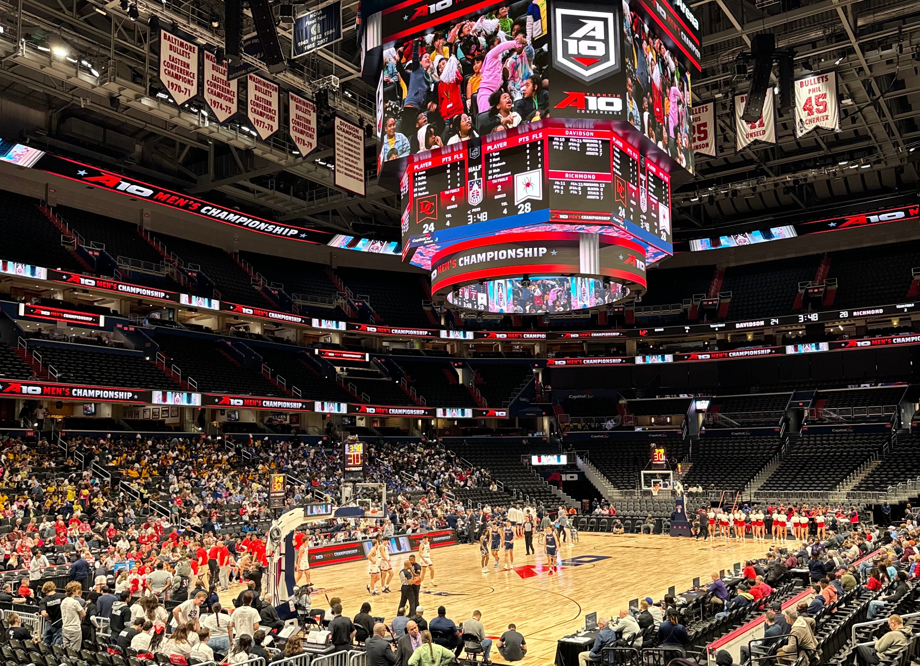 Capital One Arena, A-10 Tournament