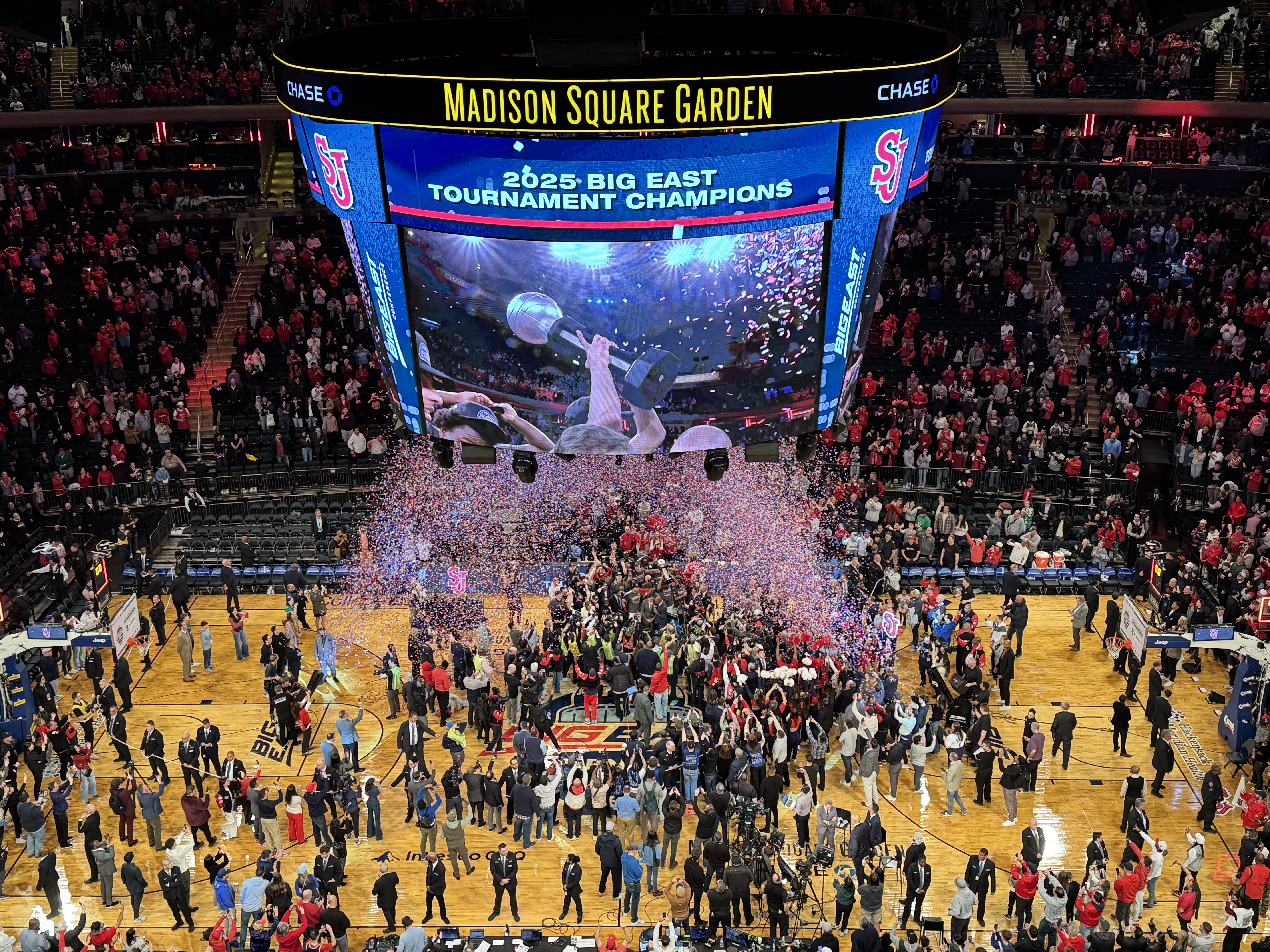 2025 Big East Tournament Champions St. John's Basketball