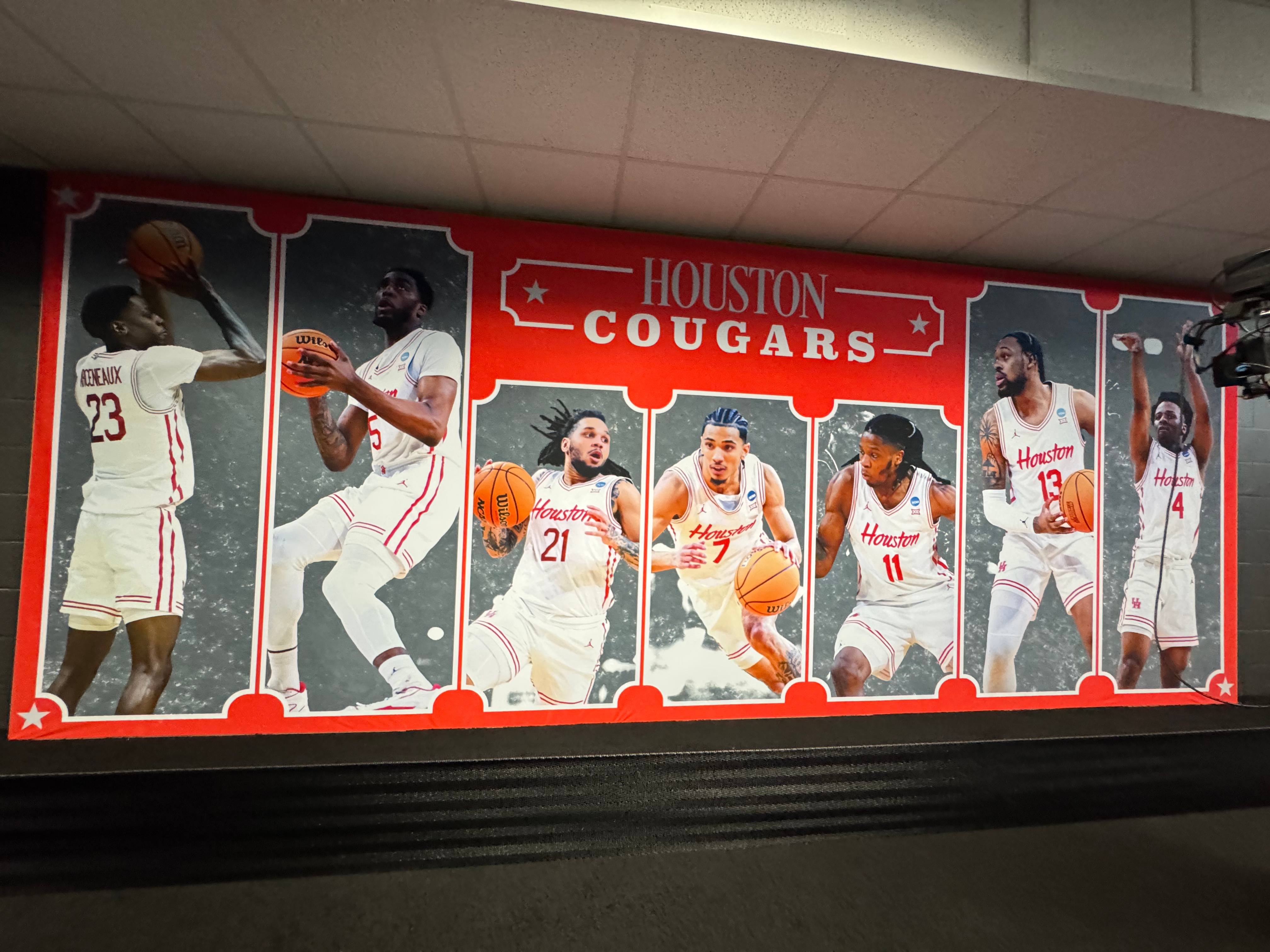 Houston basketball at the Final Four