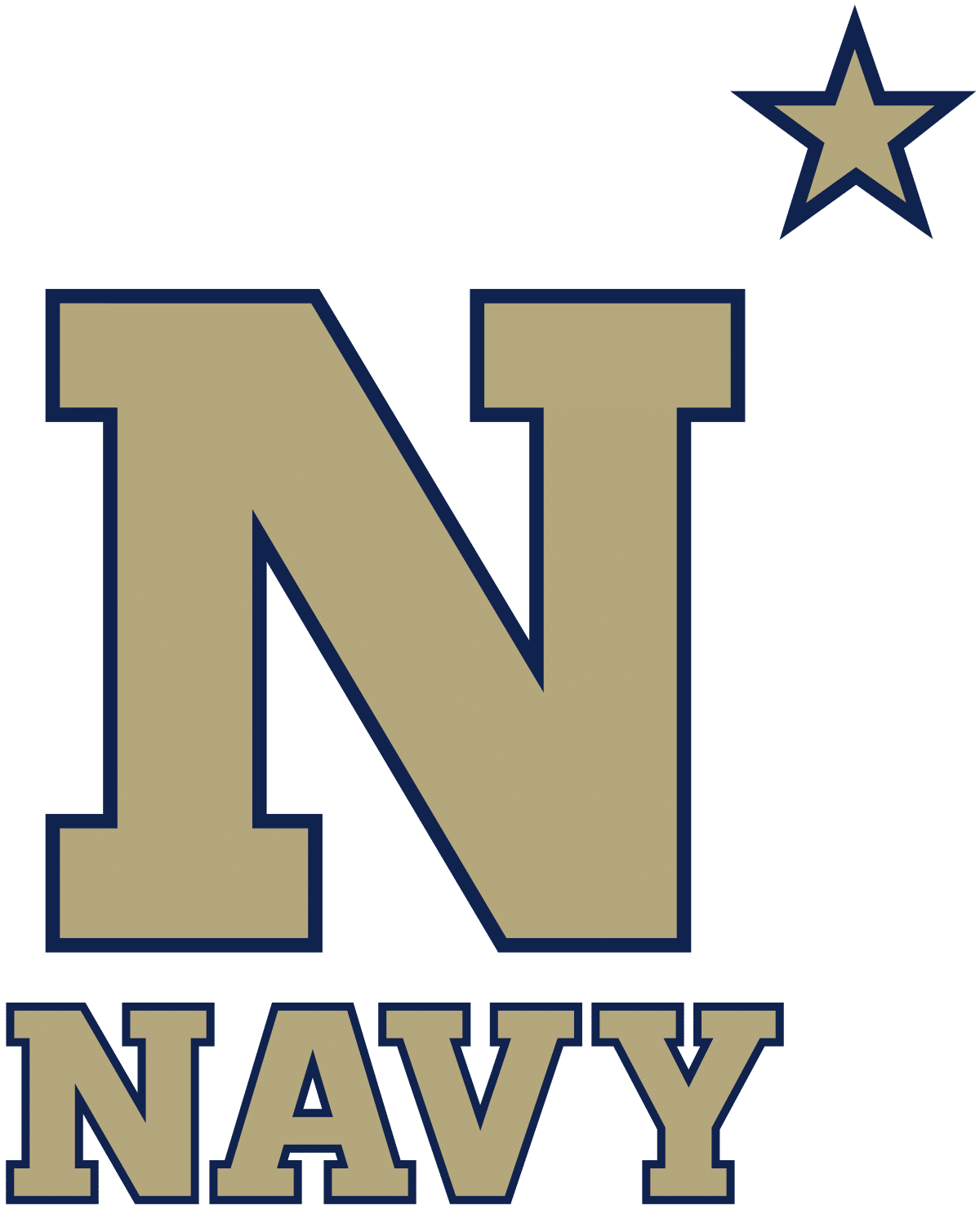 Navy basketball logo