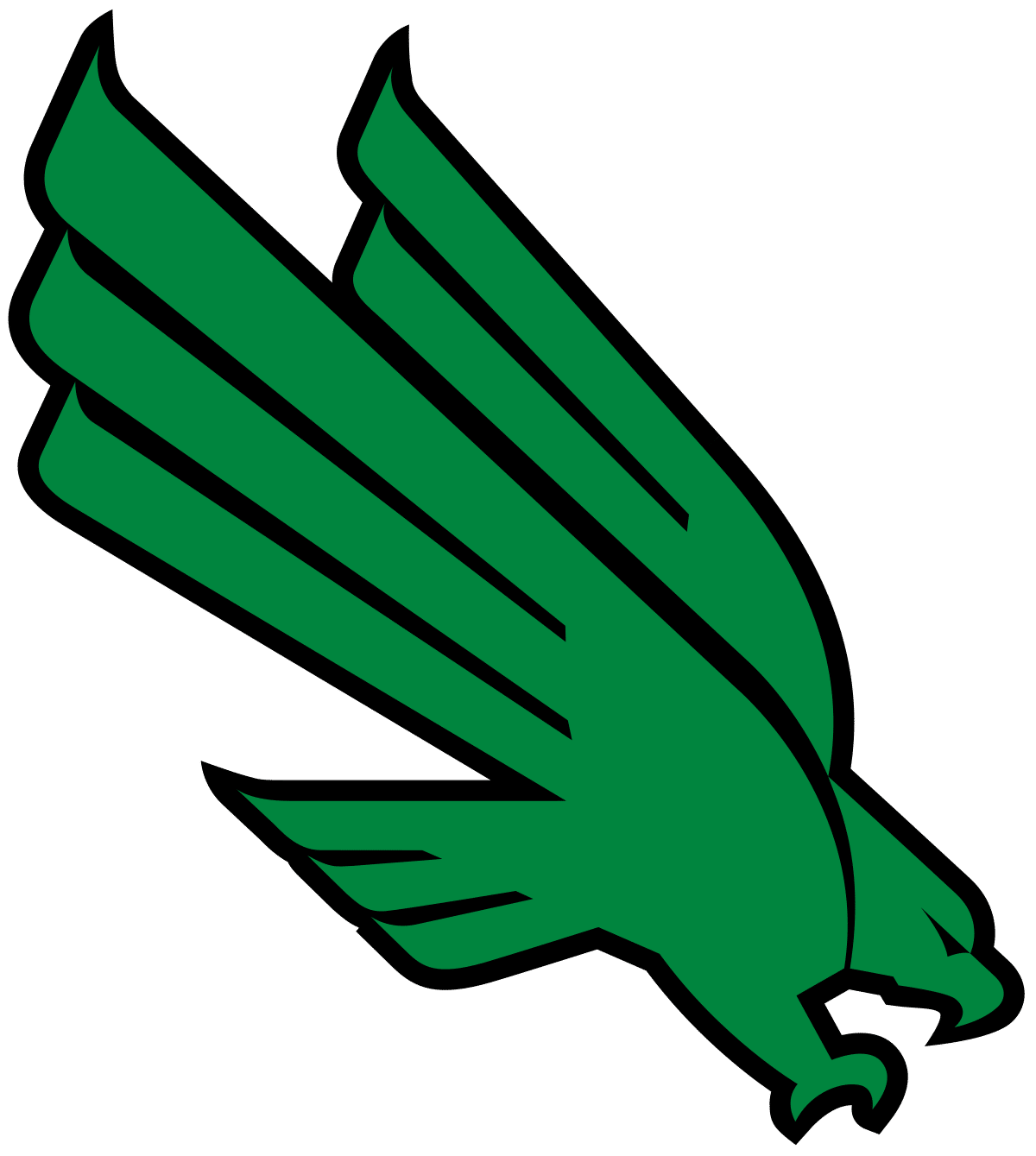 North Texas basketball logo