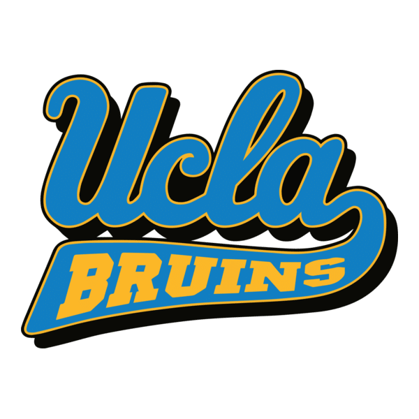 UCLA Basketball Logo on white background