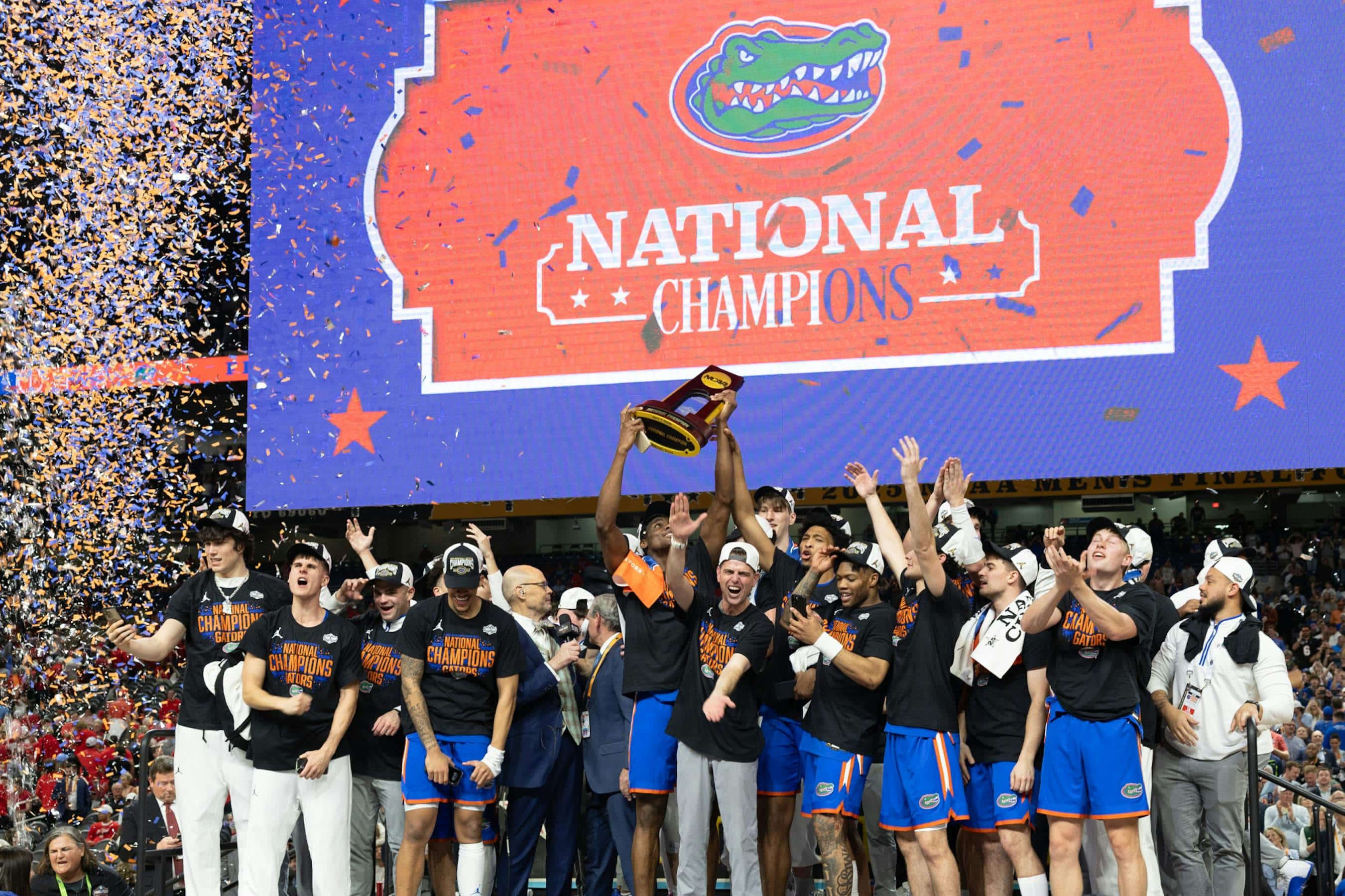 Florida basketball celebrates 2025 NCAA Championship