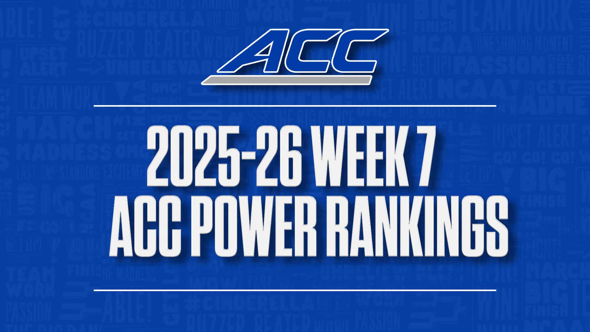 2025-26 ACC basketball power rankings Week 7 GFX