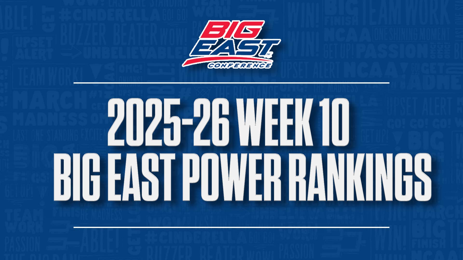 CBB Review Big East basketball power rankings Week 10 GFX