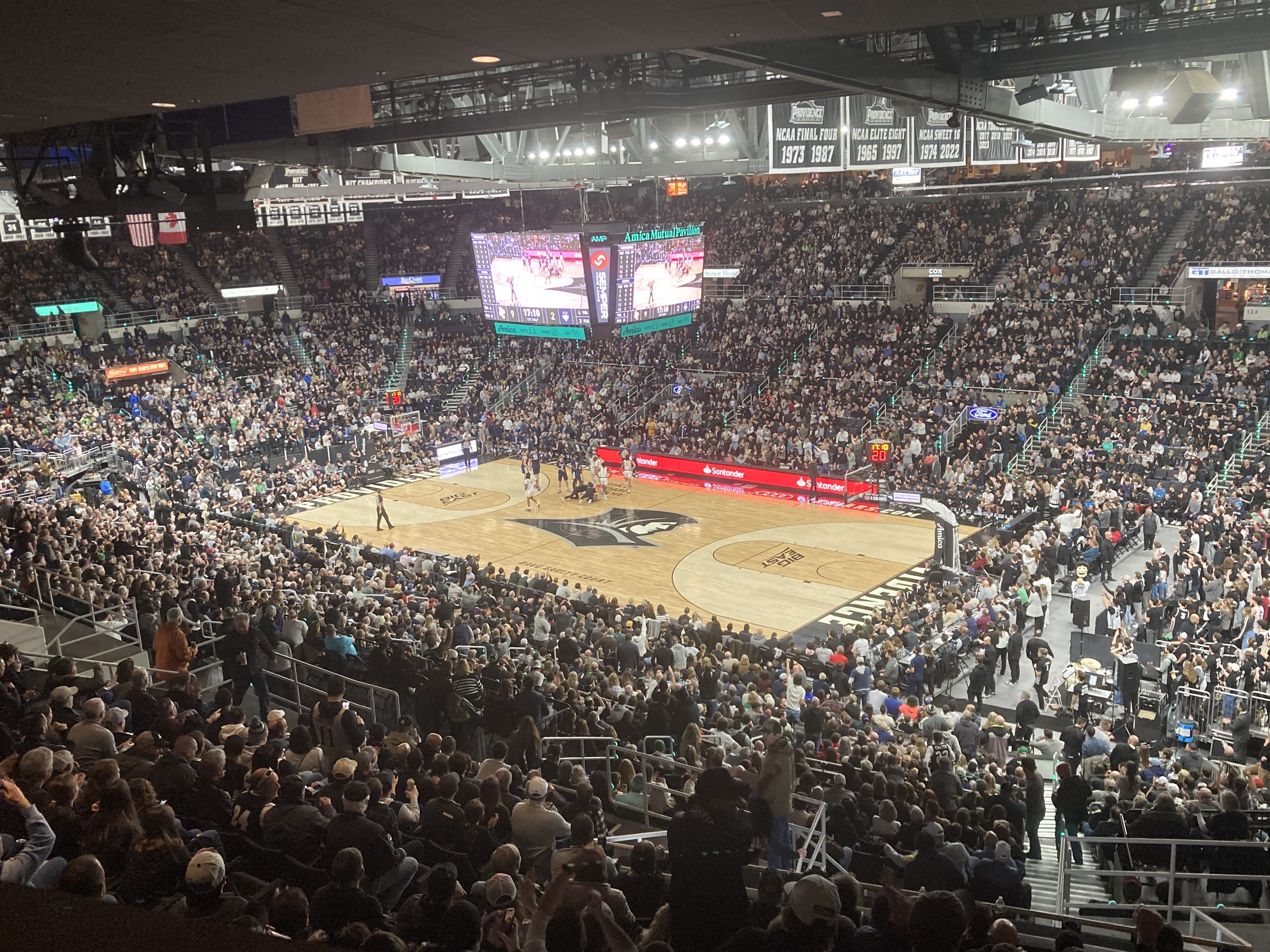 UConn Basketball takes on Providence at The AMP in 2024 (Photo Credit: Ryan Poutre, CBB Review)