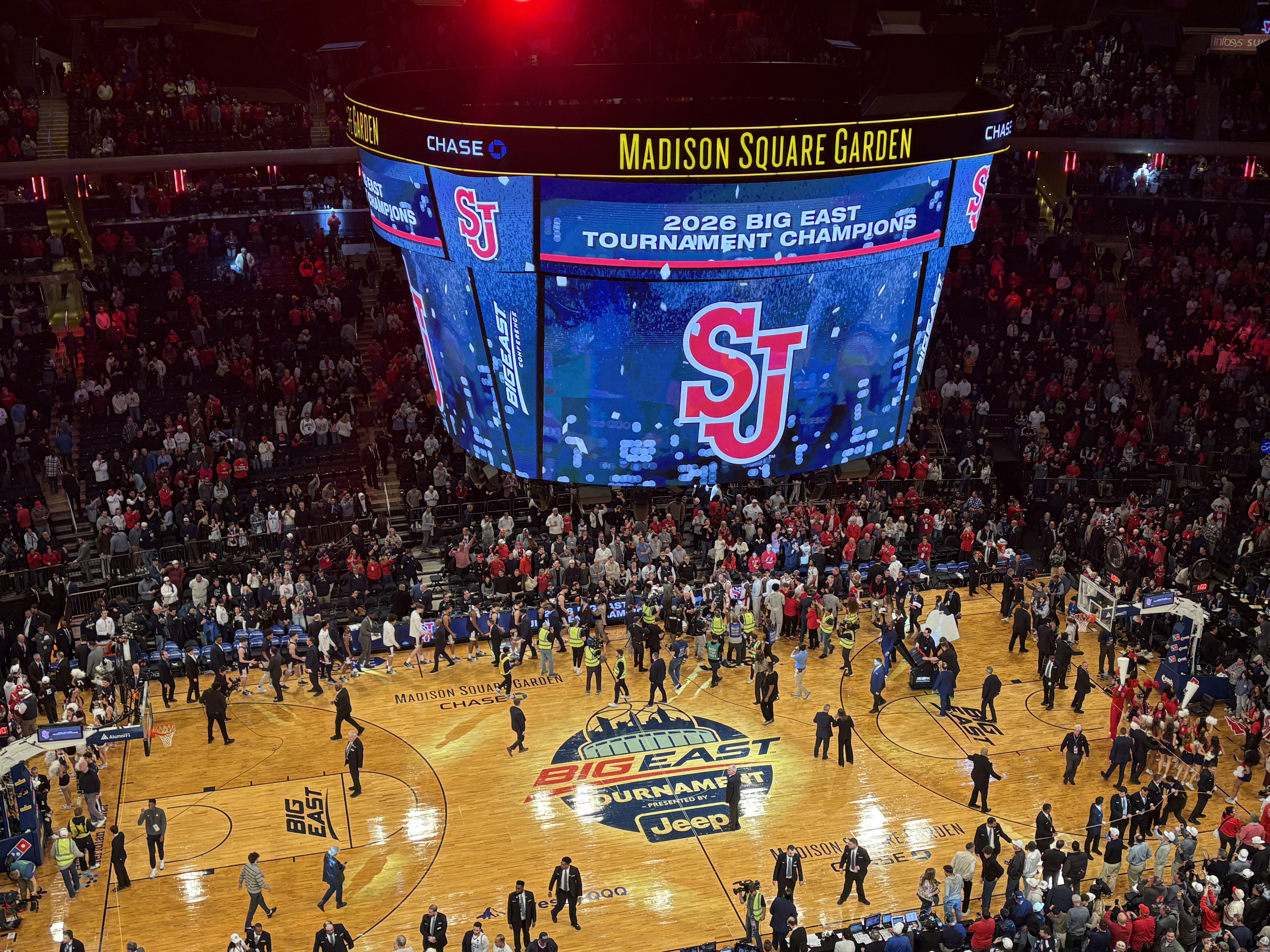 2026 Big East Champions St. John's basketball (Photo Credit: Ryan Poutre, CBB Review)