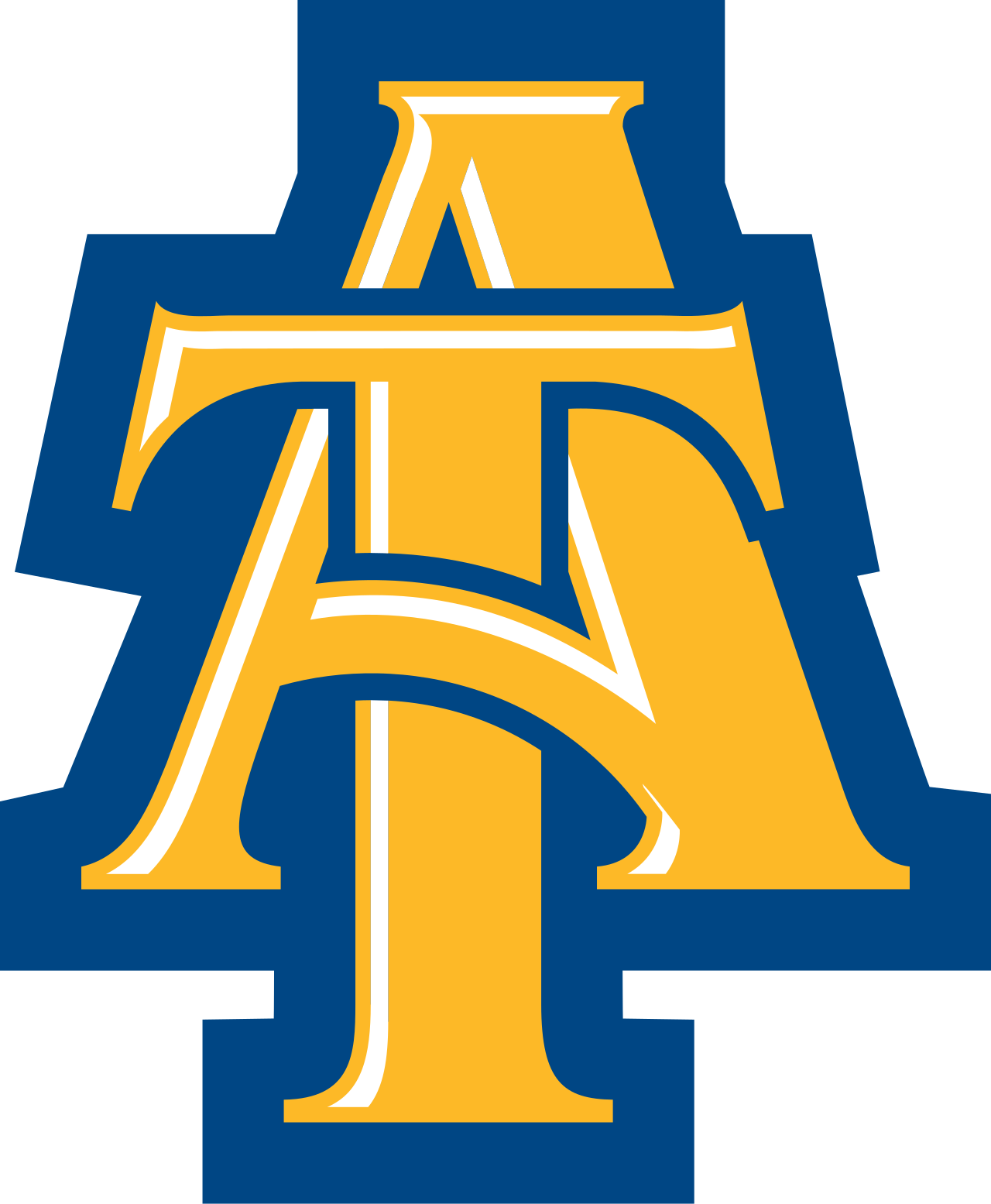 NC A&T basketball logo