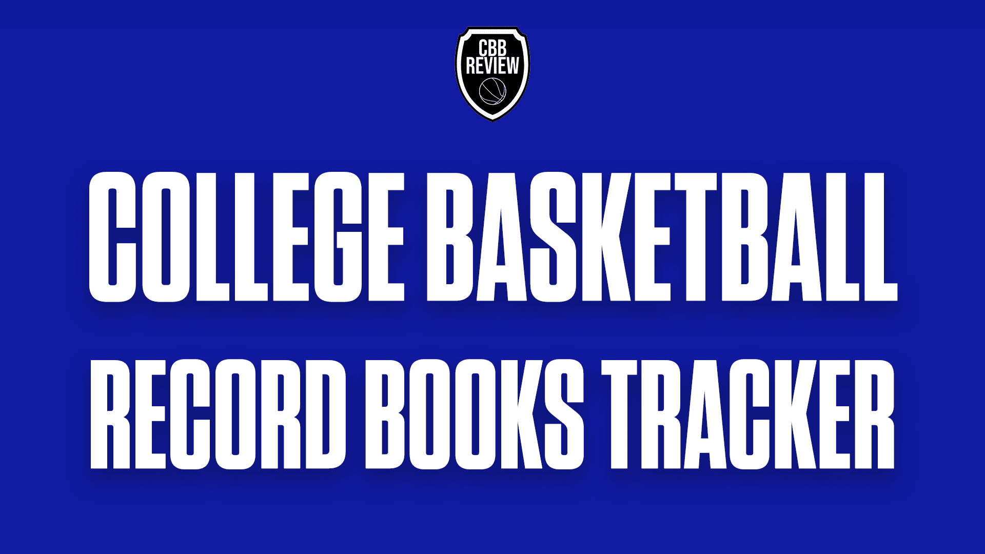 College Basketball Record Books tracker GFX